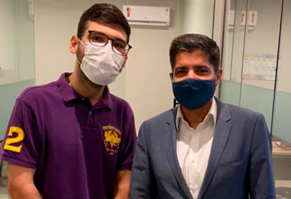 Brumado: Vereador João Vasconcelos esteve em reunião com ACM Neto