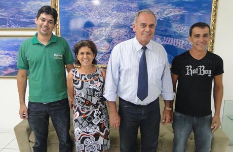 Brumado: Aguiberto recebe Jossimar Novaes Campeão Baiano do Ciclismo