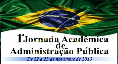1ª Jornada Acadêmica do Curso de Administração Pública da UAB