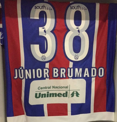Júnior Brumado fez sua estreia pelo Bahia