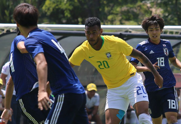 Seleção Sub-20 empata em 1 a 1 com o Japão no México; Junior Brumado participou do jogo