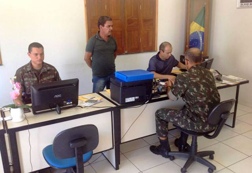 Brumado: Tiro de Guerra 06/024 e 18ª Junta de Serviço Militar recebem visita de Orientação Técnica