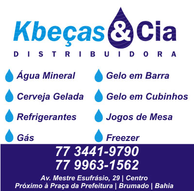 Kbeças & Cia - A sua distribuidora de Água Mineral e Bebidas