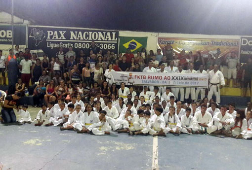 Brumado: vereador Rey de Domingão apoiou grande evento de Karatê Tradicional