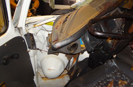 Brumado: Colisão envolvendo veículo que presta serviço a Fiol