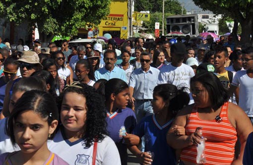 Ato em defesa do Rio São Francisco é realizado em Bom Jesus da Lapa