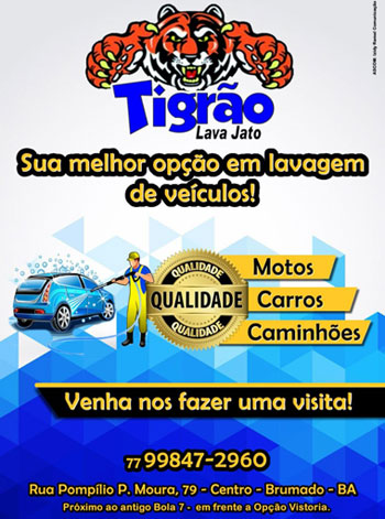 Tigrão Lava Jato: sua melhor opção em lavagem de veículos