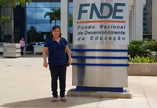 Lêda Matias reivindica investimentos do FNDE para Aracatu