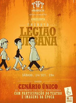 Neste Sábado tem Tributo à Legião Urbana em Brumado