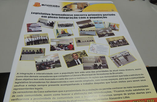 Nova edição do Boletim Informativo do legislativo brumadense fala sobre maior integração com a comunidade 