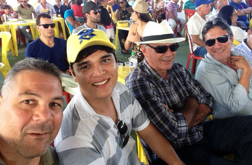 Ex-vereador Léo Vasconcelos participa da 5ª ExpoBrumado