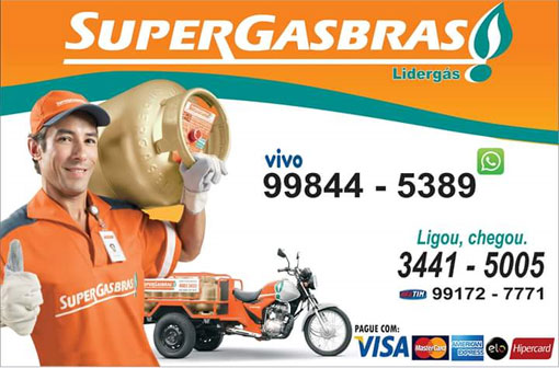 Brumado: Lidergás Supergasbras informa novo número de telefone e WhatsApp