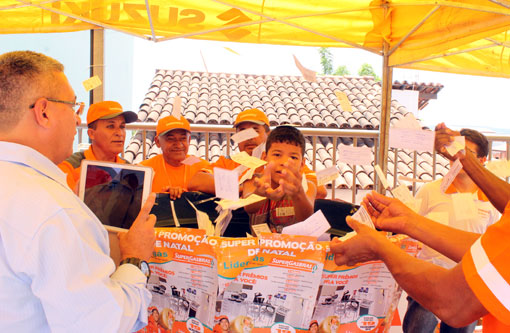 Brumado: Lídergás sorteou prêmios da campanha de Natal