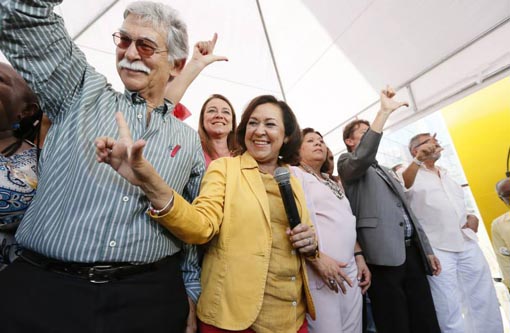 Eleições 2014: Lídice da Matta e Eduardo Vasconcelos inauguram comitê em Salvador