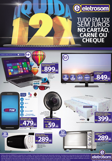 Brumado: Segue até esta terça (30) o 'Liquida 12x' na Eletrosom