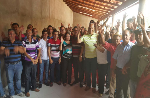 Livramento: Em clima de festa, Emerson Leal e Cidão Aracatu são indicados pelo grupo de situação