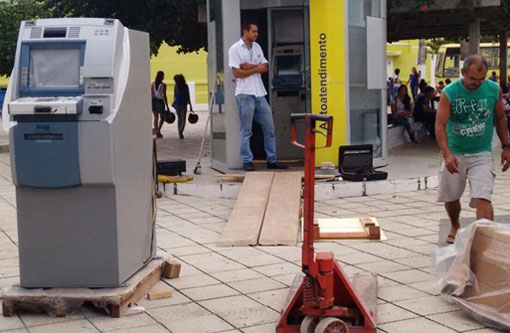 Livramento: Após tentativa de explosão, caixa eletrônico do Banco do Brasil é substituído