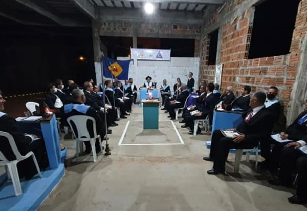 Brumado: Foi realizada a 1° reunião na nova sede em construção da Loja Maçônica Aliança Sertaneja