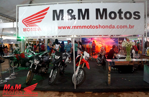 M&M Motos marcou presença na FENB 2014