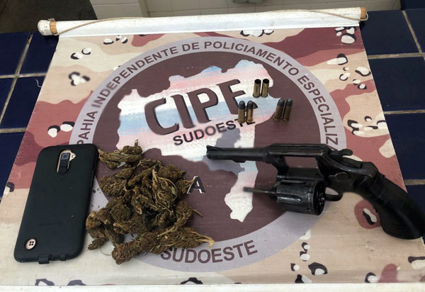 Bandido recebe policiais da Caesg à tiros em Aracatu e acaba morrendo no confronto