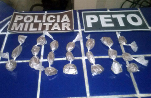 Brumado: jovem de 19 anos foi preso acusado de tráfico de drogas