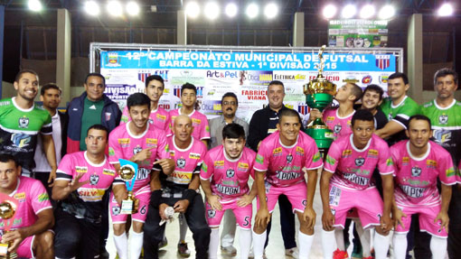 Madeirol é bi campeão do campeonato de futsal de Barra da Estiva