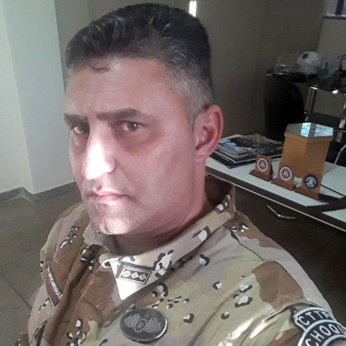 Vítima de grave acidente de trânsito, comandante da Caesg se recupera na UTI, em estado estável