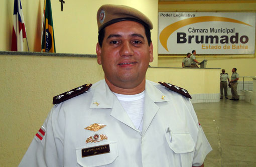 Major Jocevã Oliveira é o novo comandante da 34ª CIPM