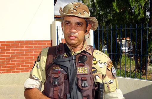 Major Mascarenhas deixa o comando da Caesg; assume o Major Mucyo Vasconcelos
