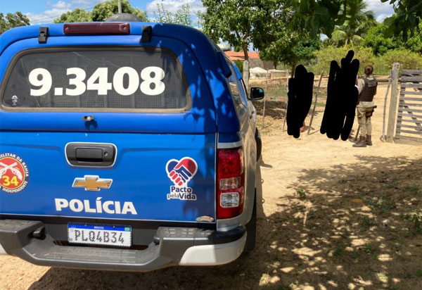 Malhada de Pedras: Homem é afastado do lar pela polícia após acusação de violência doméstica