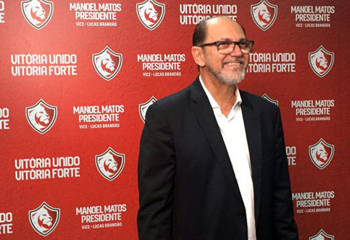 Manoel Matos lança candidatura à presidência do Vitória