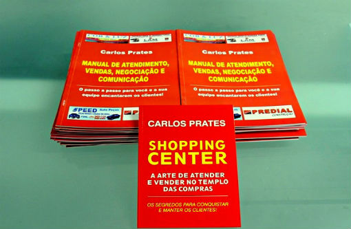 Carlos Prates faz palestra e lança Manual de Atendimento, Vendas, Negociação e Comunicação