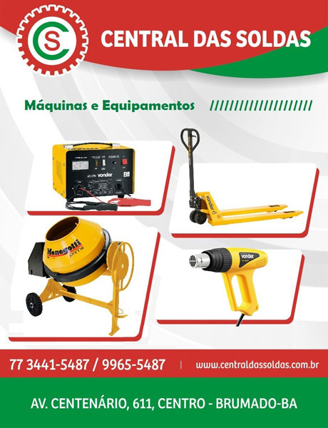 Central das Soldas - Máquinas e Equipamentos 