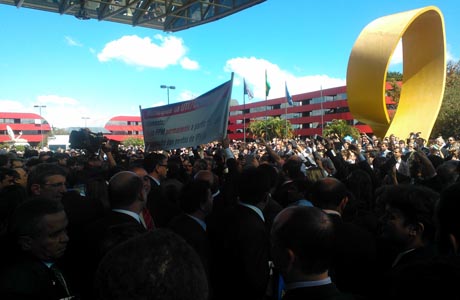 Marcha a Brasília: Prefeitos e vereadores protestaram