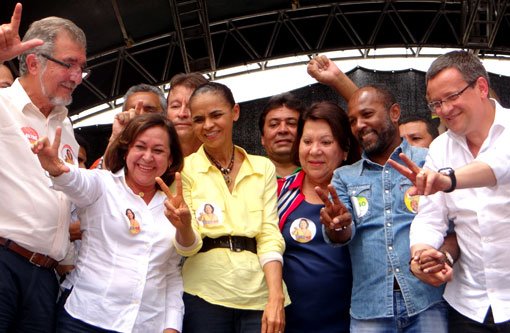 Marina usou jatinho privado em viagem à Bahia
