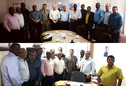 Deputado Marquinho Viana leva prefeito e vereadores de Ibicoara à SEINFRA e CERB