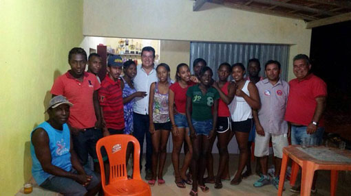 Deputado Marquinho Viana participa da campanha de seus aliados