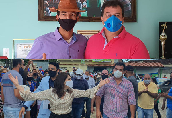 Deputado Marquinho Viana recebe pré-candidato de Mucugê e participa de convenção em Itambé