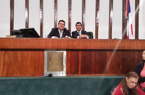 Deputado Marquinho Viana preside sessão da Assembleia Legislativa da Bahia
