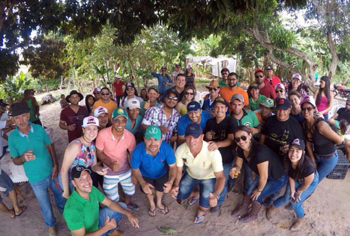 Deputado Marquinho Viana participa da confraternização das Amigas da Cavalgada