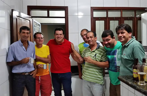 Marquinho Viana marcou presença no São Pedro em Aracatu e visitou lideranças políticas