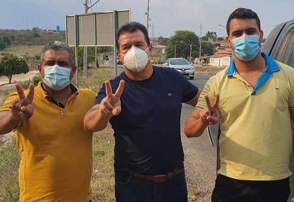 Deputado Marquinho Viana participa da campanha de Vavinha, em Aracatu