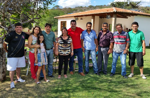 Marquinho Viana marcou presença no São Pedro em Aracatu e visitou lideranças políticas