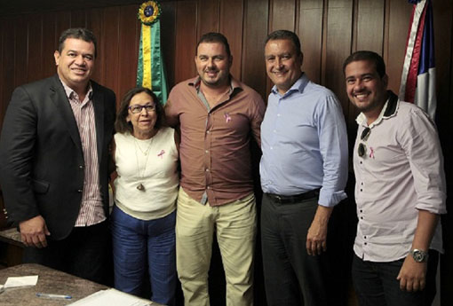 Deputado Marquinho Viana vai a audiência com o governador Rui Costa e prefeitos eleitos pelo PSB