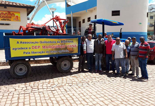 Deputado Marquinho  Viana dedica final de semana a ações em Barra da Estiva