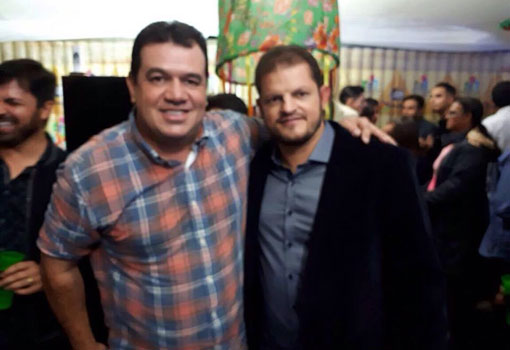 Deputado Marquinho  Viana participa do São Pedro de Belo Campo e assiste partida de futsal