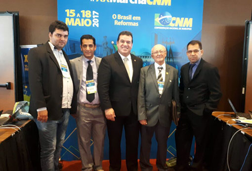 Deputado Marquinho Viana vai à  XX Marcha a Brasília em Defesa dos Municípios