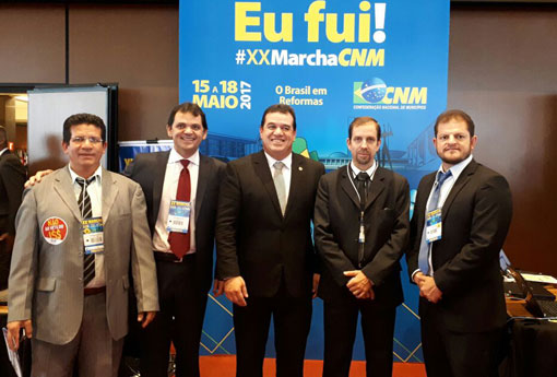 Deputado Marquinho Viana vai à  XX Marcha a Brasília em Defesa dos Municípios