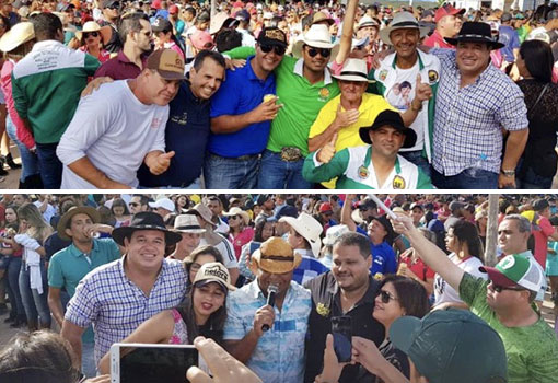 Deputado Marquinho Viana prestigia a Cavalgada das Amazonas, em Barra da Estiva