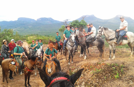 Barra da Estiva: Deputado Marquinho Viana na Cavalgada dos Amigos